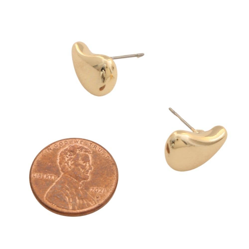 Teardrop Post Earring