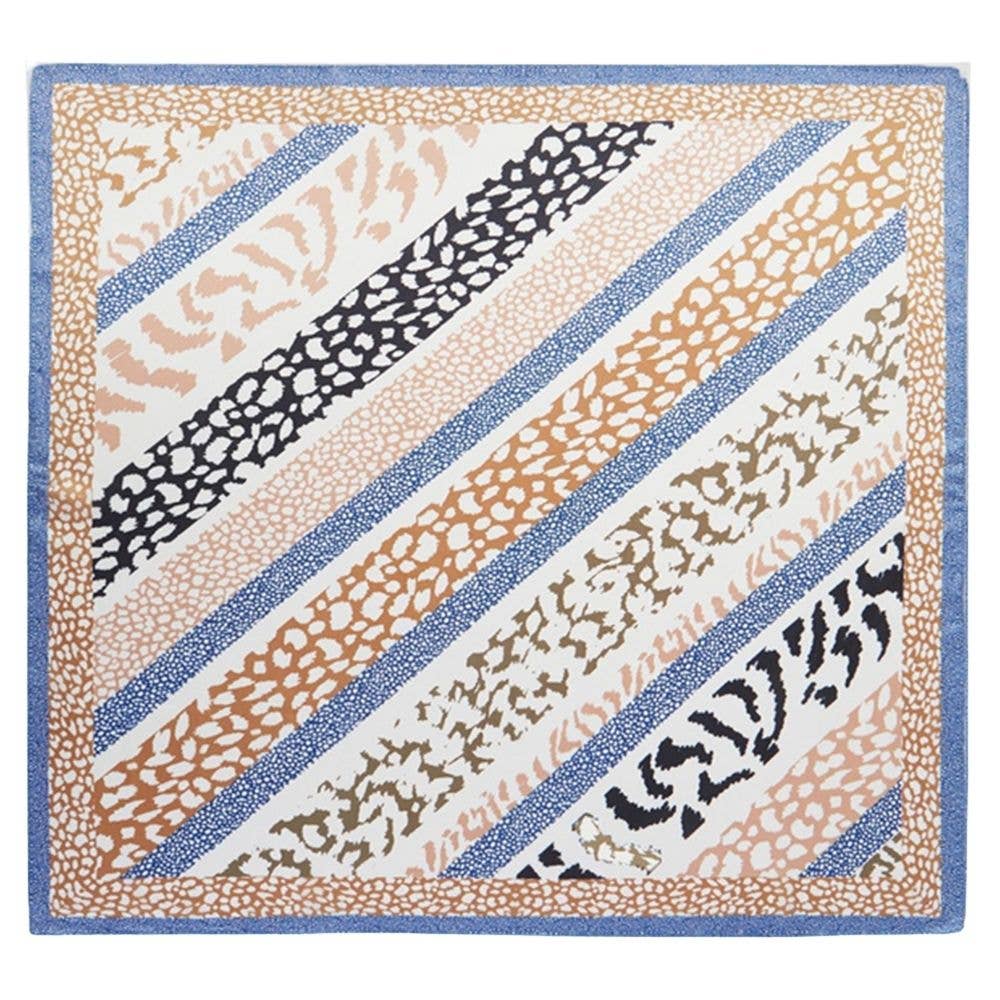 Abstract Leopard Print Bandana