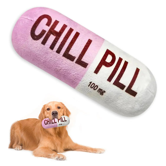 Chill Pill Dog Toy