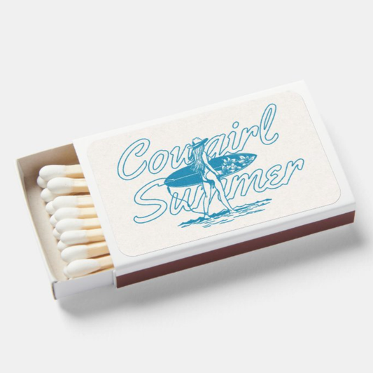 Cowgirl Summer Match Box