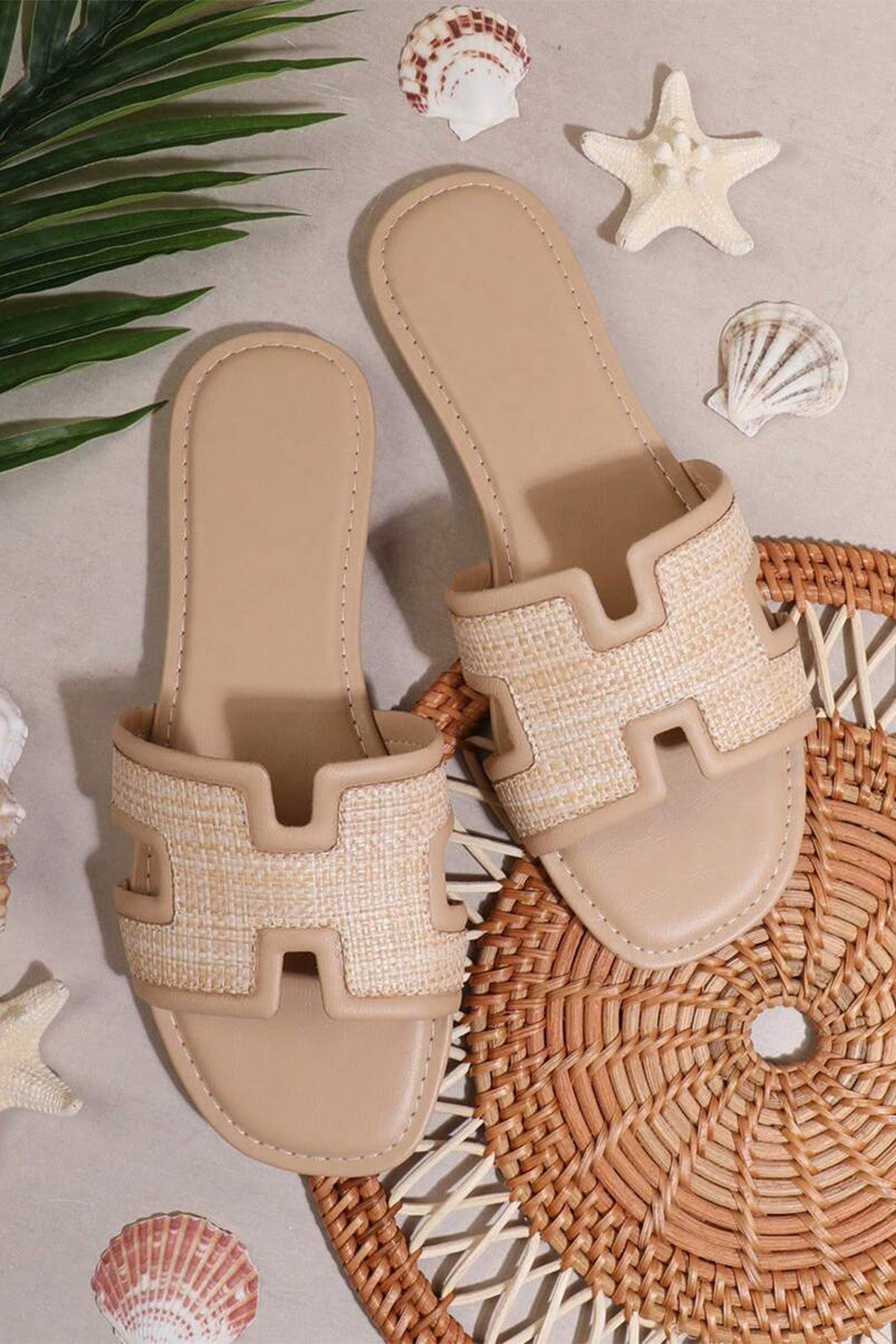 The Barbara - Raffia Detailed Sandals