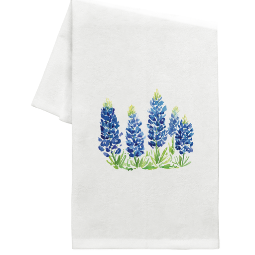 Bluebonnet Fields Tea Towel
