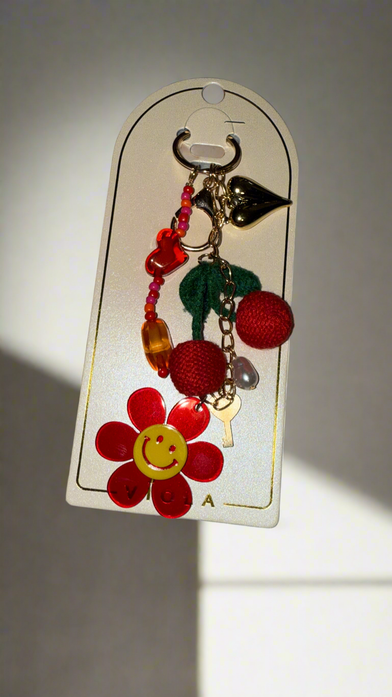 Cherry keychain