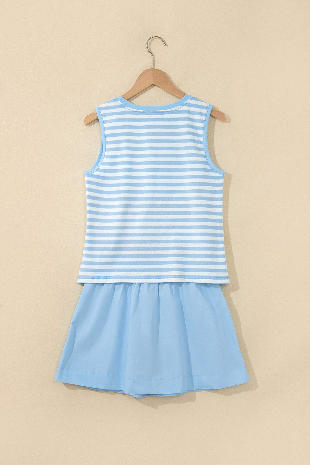 Light Blue Skort Set