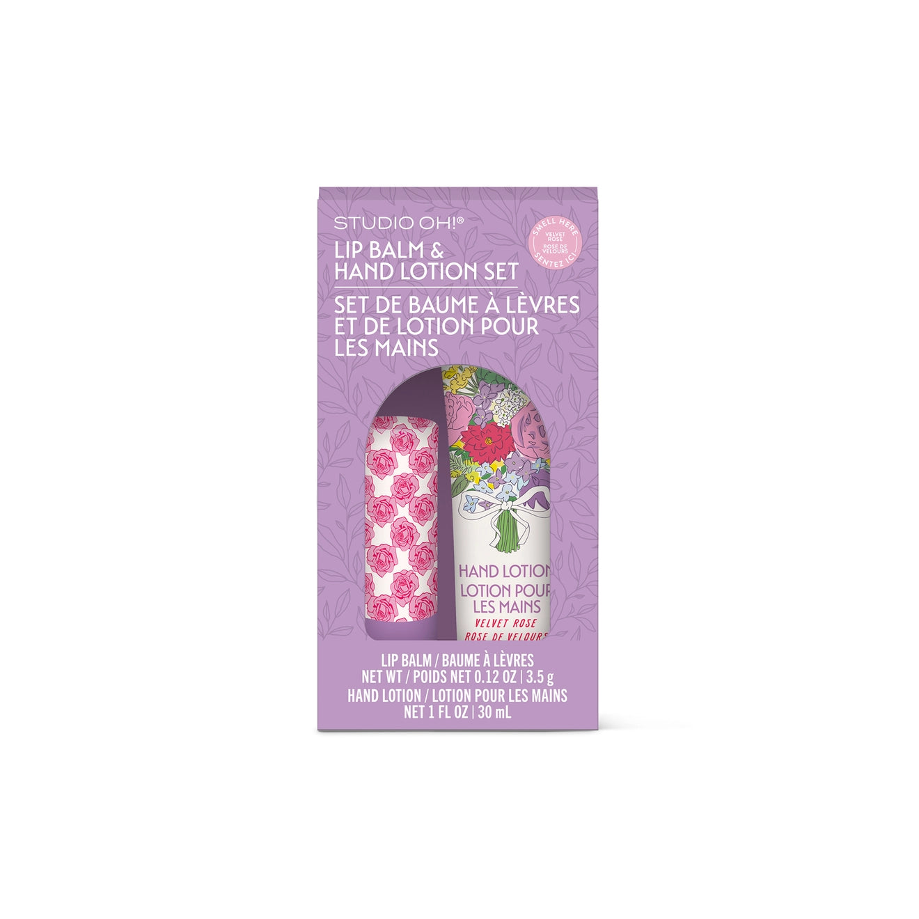 Rose Lip & Lotion Set