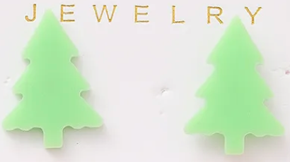 Acrylic Christmas Earrings