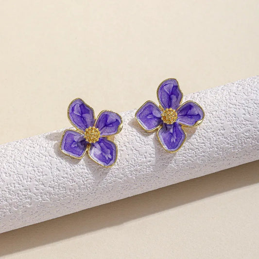 Floral Stud Earrings