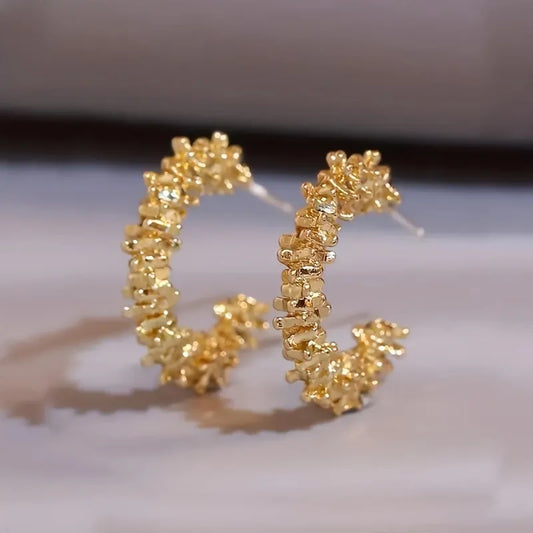 C-Shaped Earrings