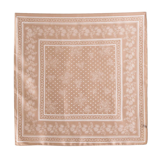 Floral Bandana Print Scarf