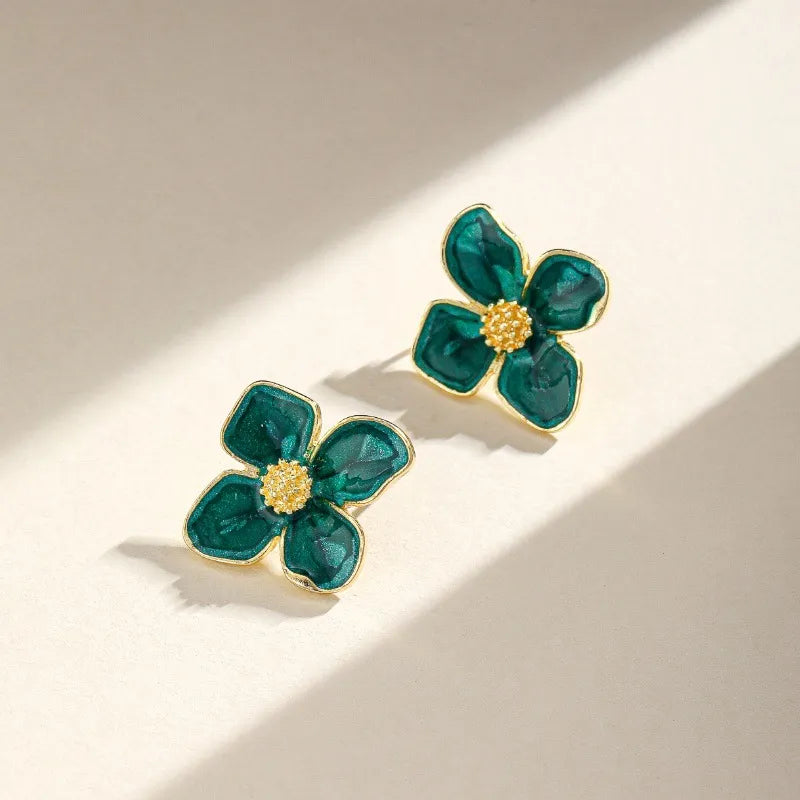 Floral Stud Earrings
