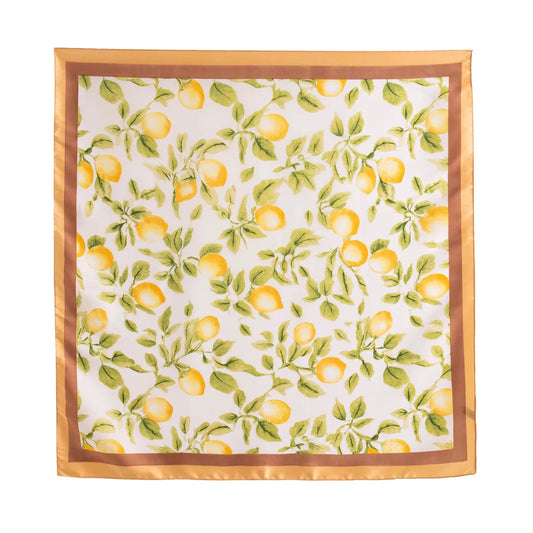 Lemon Tree Print Scarf