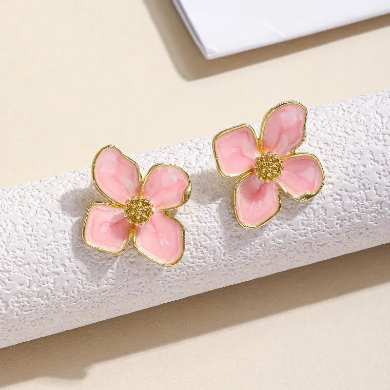 Floral Stud Earrings