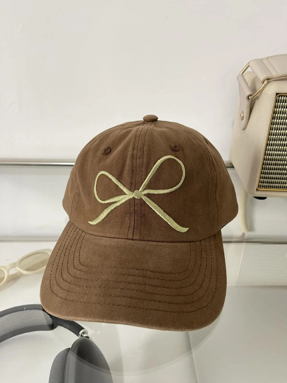 bow ball cap