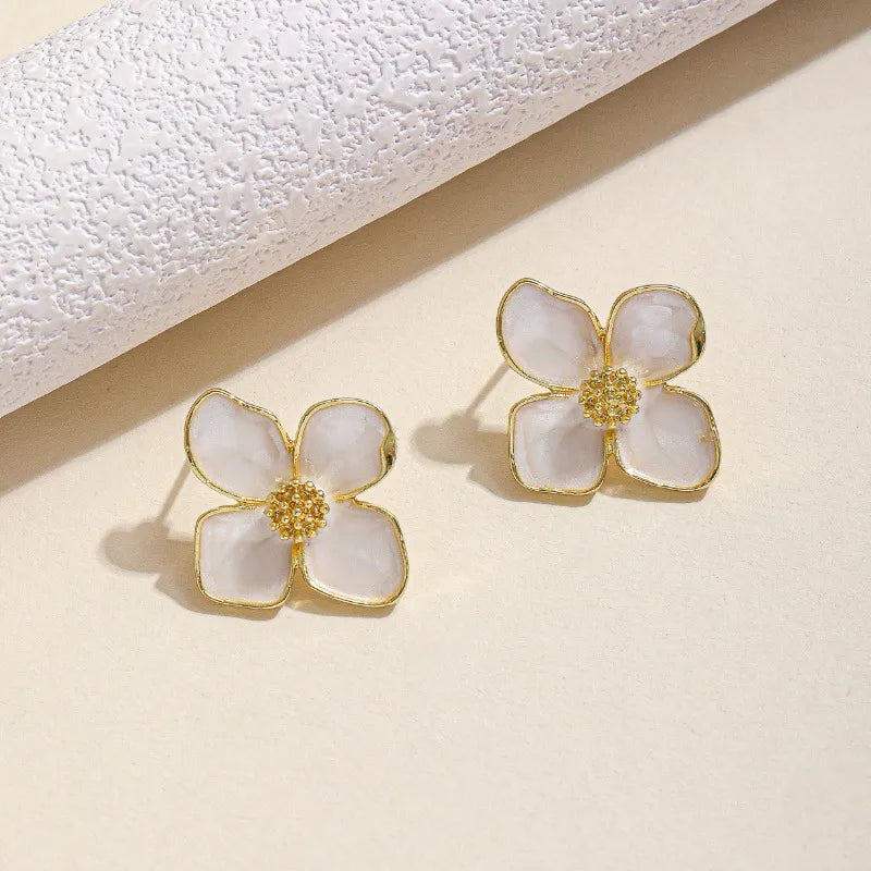 Floral Stud Earrings