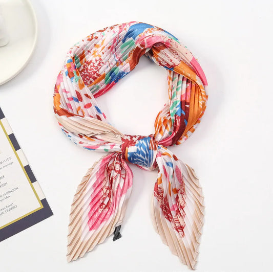 Pleated Neck Scarf