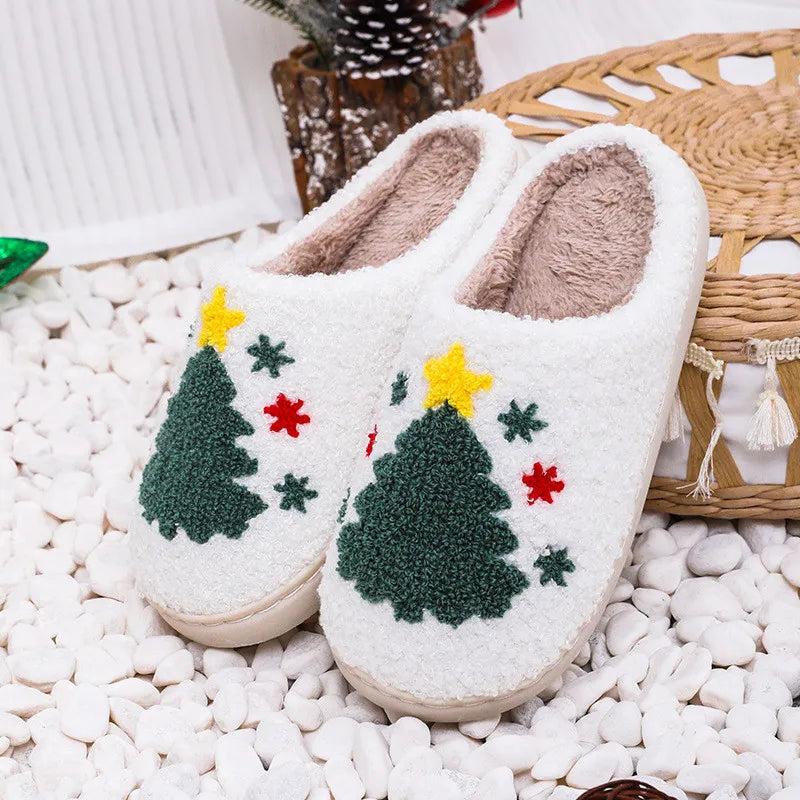 Christmas Tree Slippers