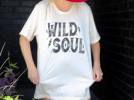 Wild as You Cream Tee