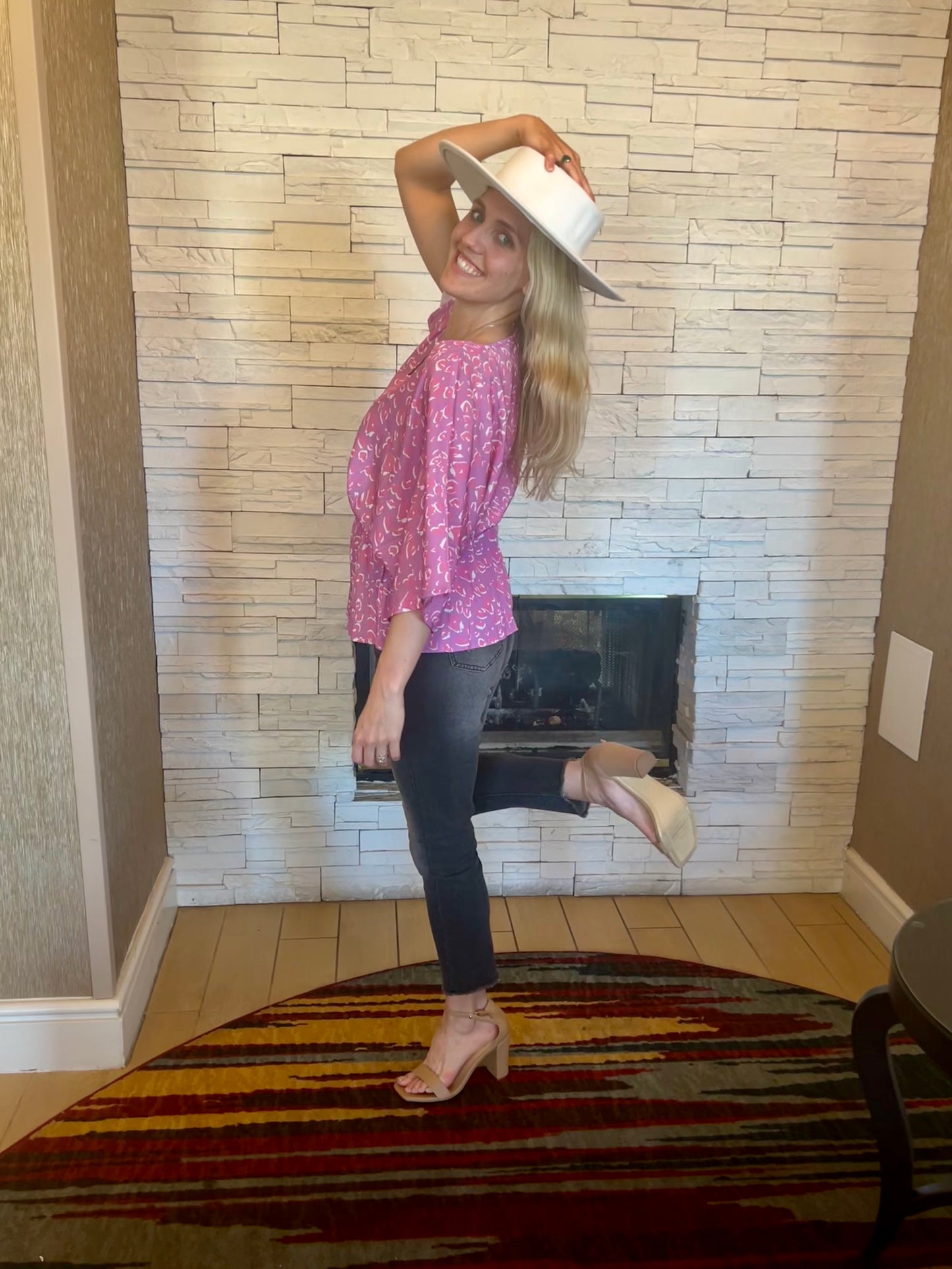 Wondering’ bout the wind black skinny jeans