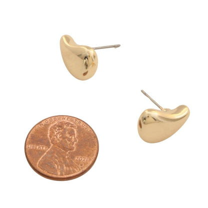 Teardrop Post Earring