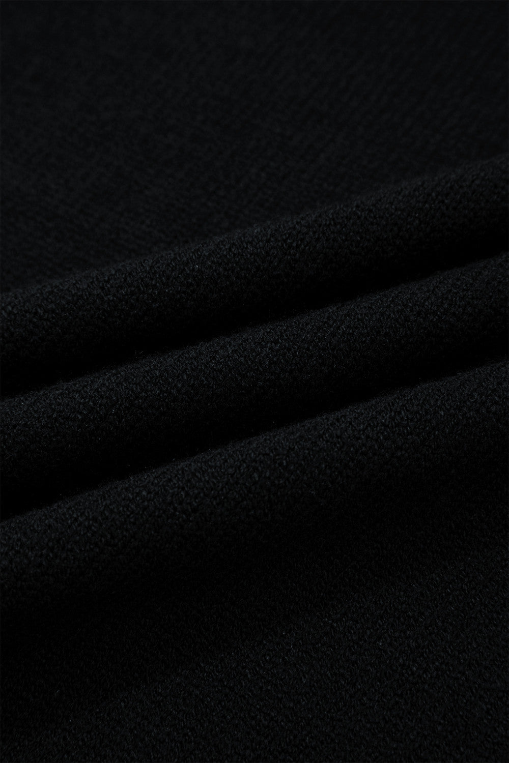 Black & Denim Collar Sweater Vest