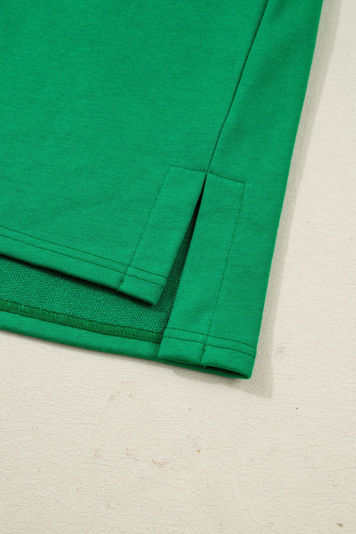 Green  Half Zip Dres