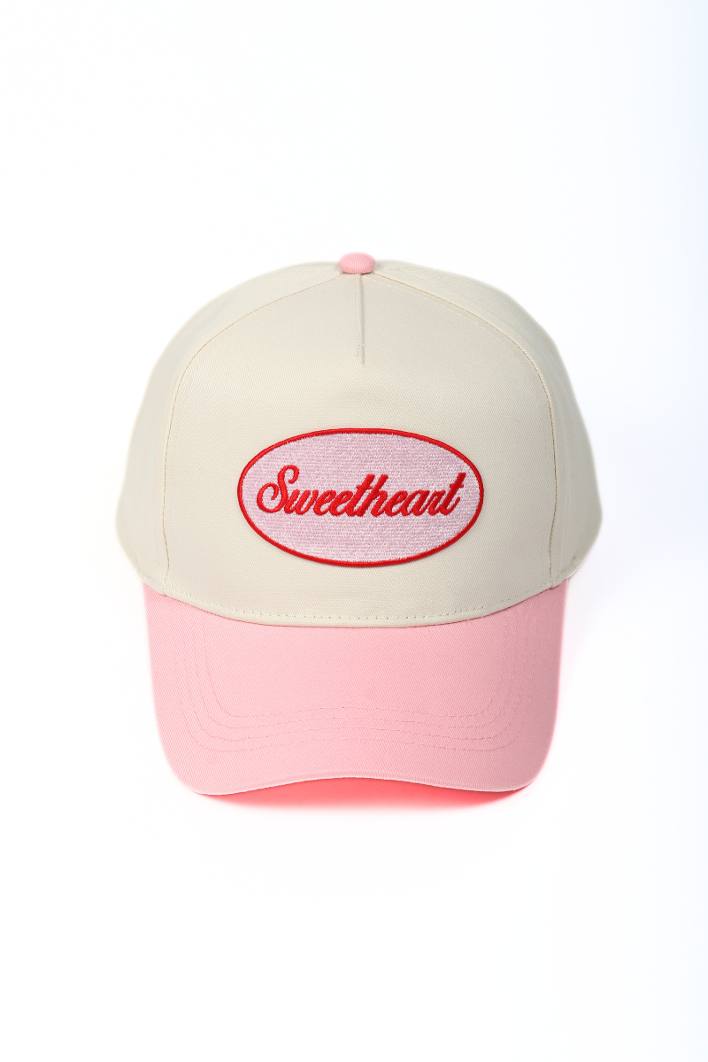 SWEETHEART Patch Hat