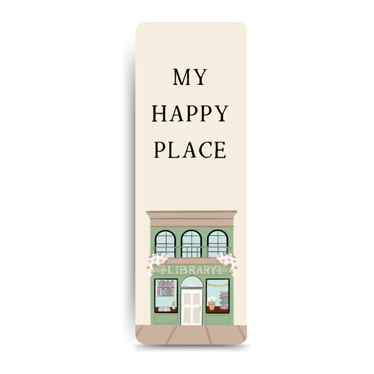 Happy Place Library | Bookmark