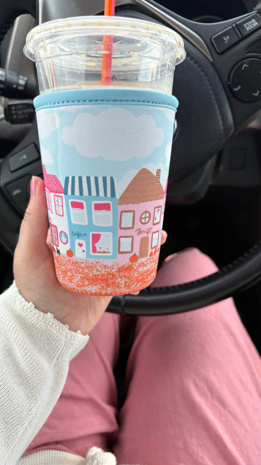 Spooky Town Drink Sleeve: Large