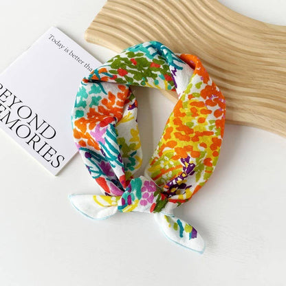 FLORAL PRINT SCARF