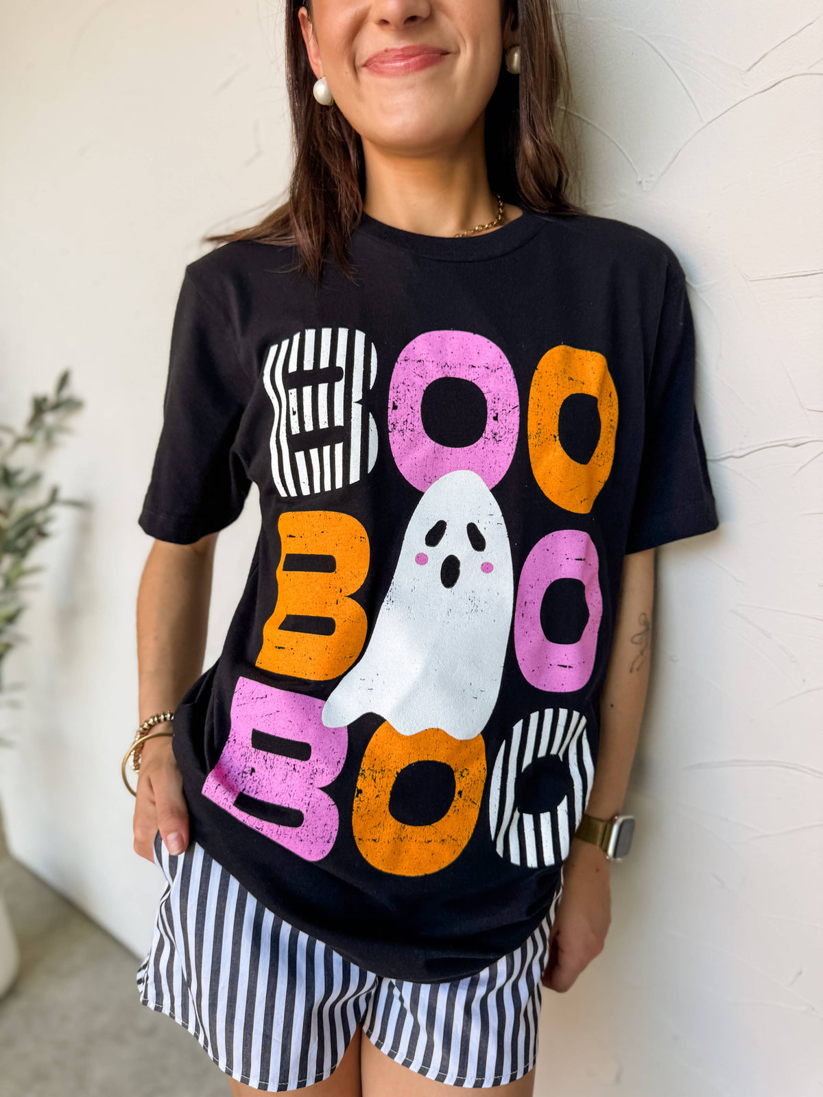 Boo Stacked Tee