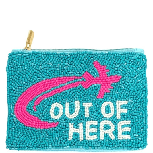 Out Of Here Coin Purse
