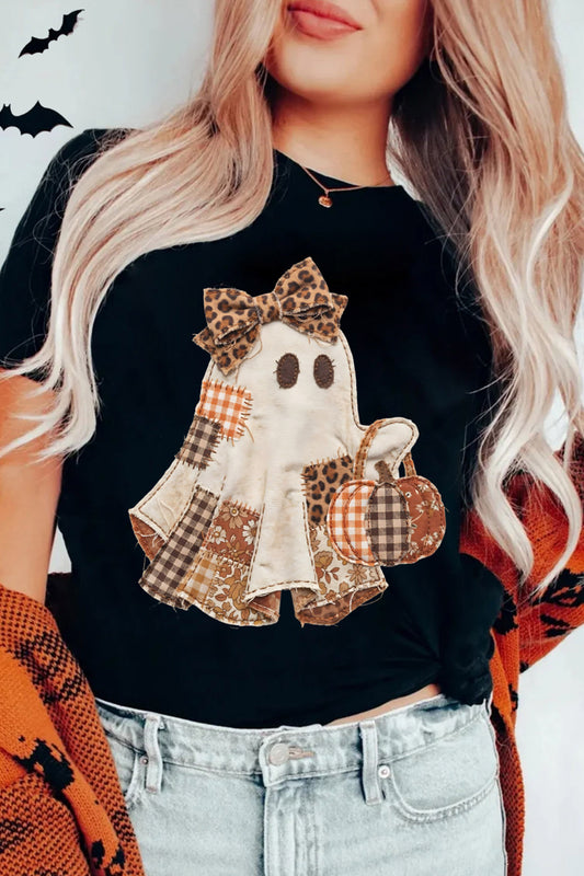 Patchwork Ghost T-Shirt