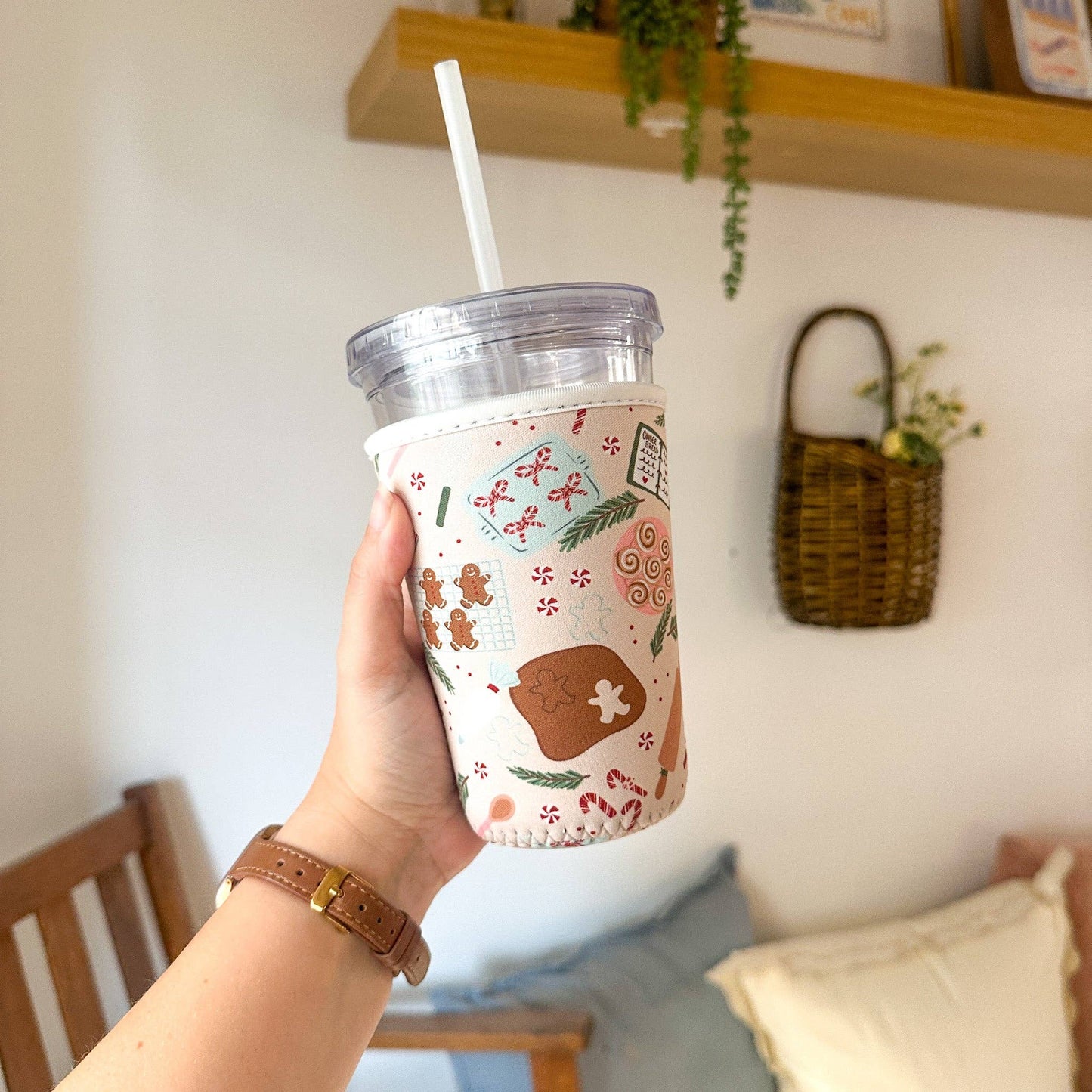 Holiday Baking l Coffee Sleeve
