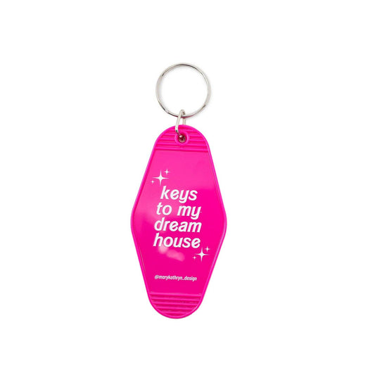 Keys to my dream house keychain