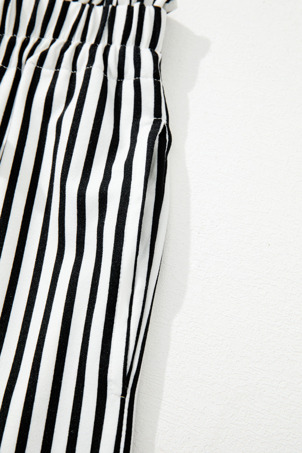 Black and White Stripped Pants