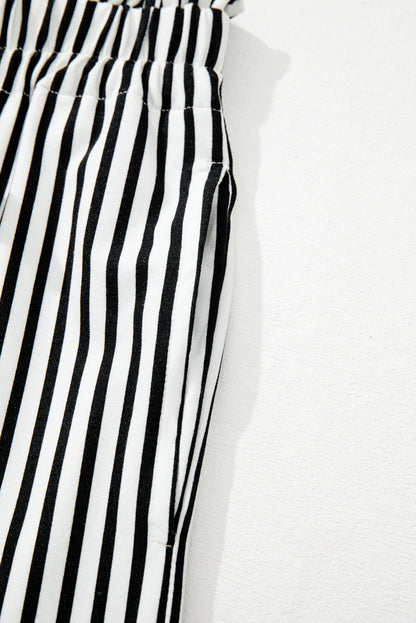 Black and White Stripped Pants