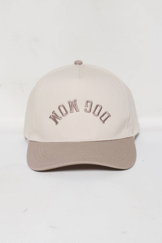 DOG MOM Upside Down Baseball Cap
