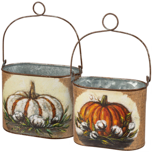 Pumpkins Bucket Set