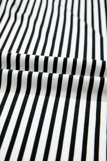 Black and White Stripped Pants