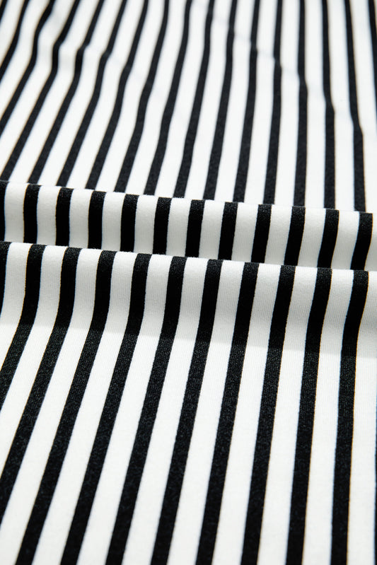 Black and White Stripped Pants