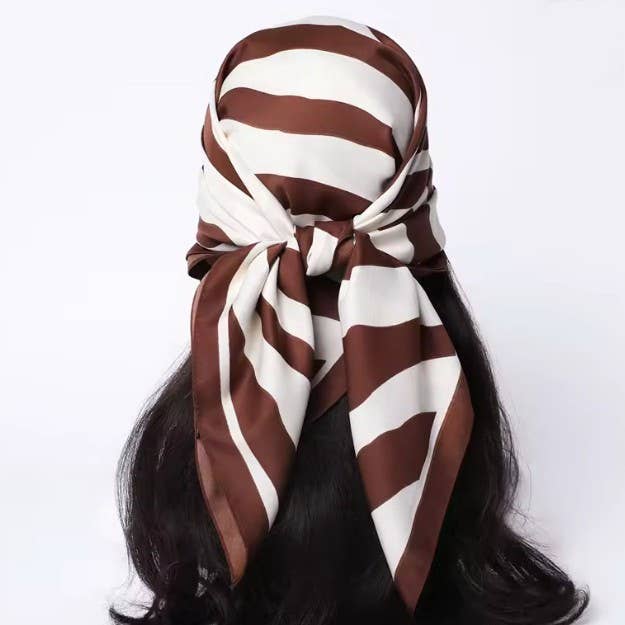 Zebra Print Scarf