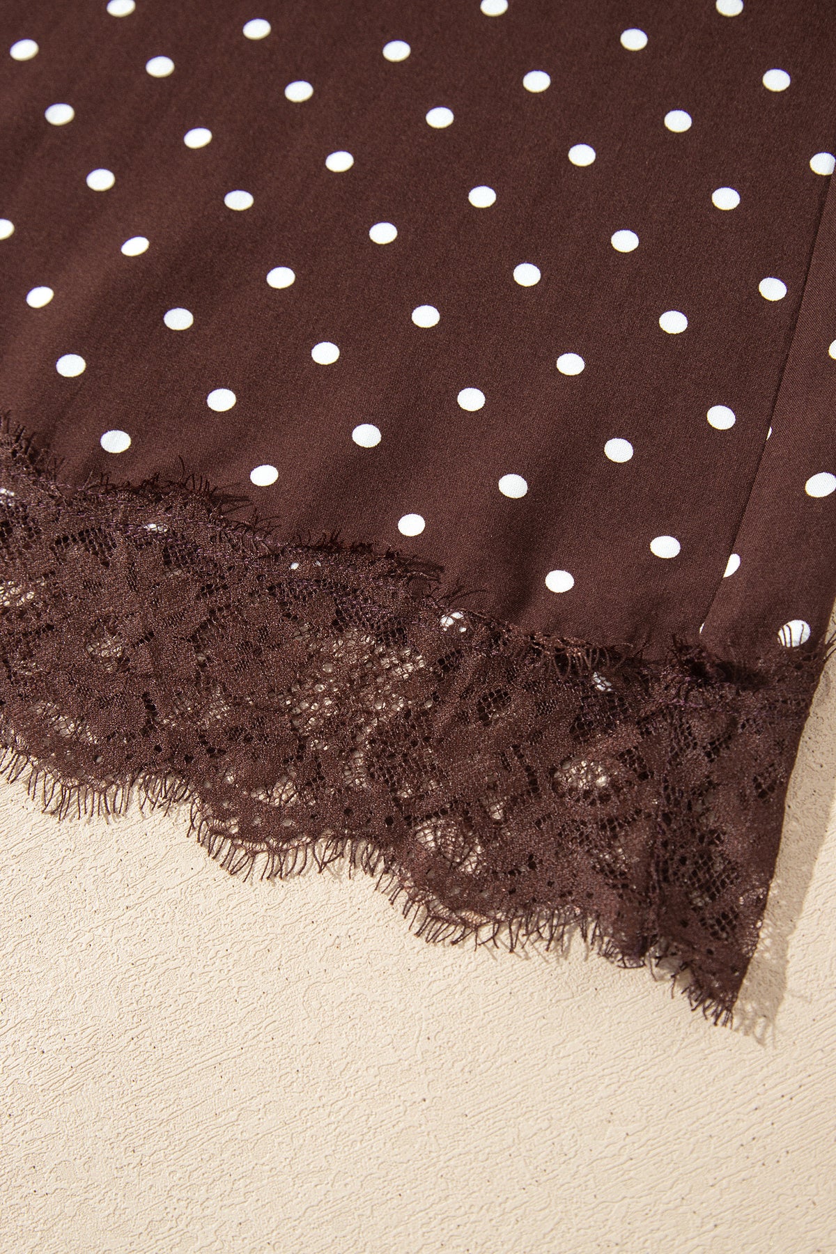 Brown Polka Dot Skirt