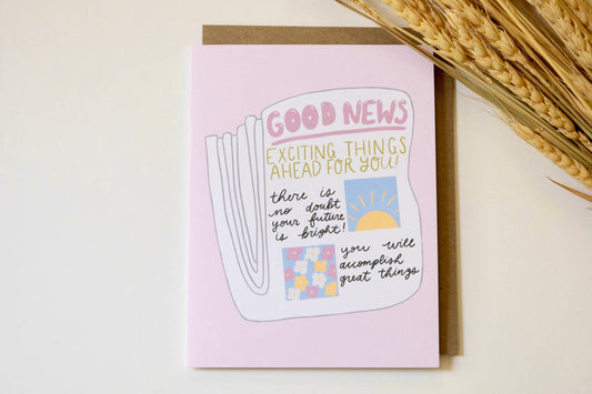 Good News! Greeting Card