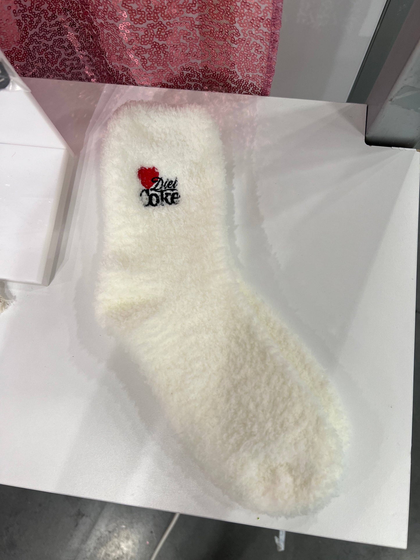 Coca-Cola® LOVE Diet Coke Fuzzy Socks