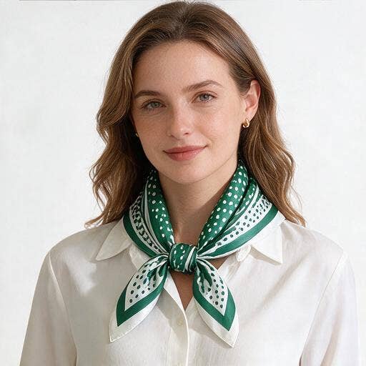 Polka Dot & Stripes Scarf