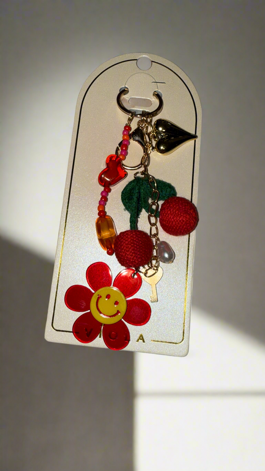Cherry keychain