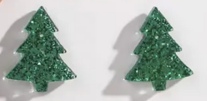 Acrylic Christmas Earrings