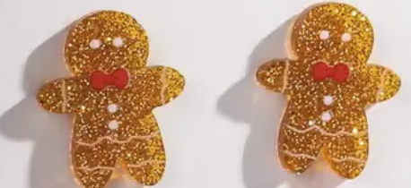 Acrylic Christmas Earrings