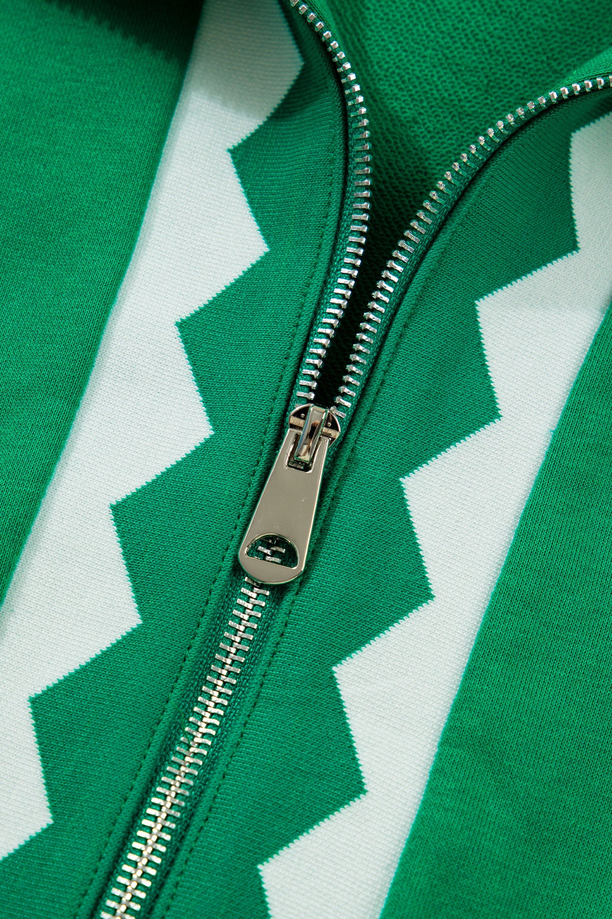 Green  Half Zip Dres