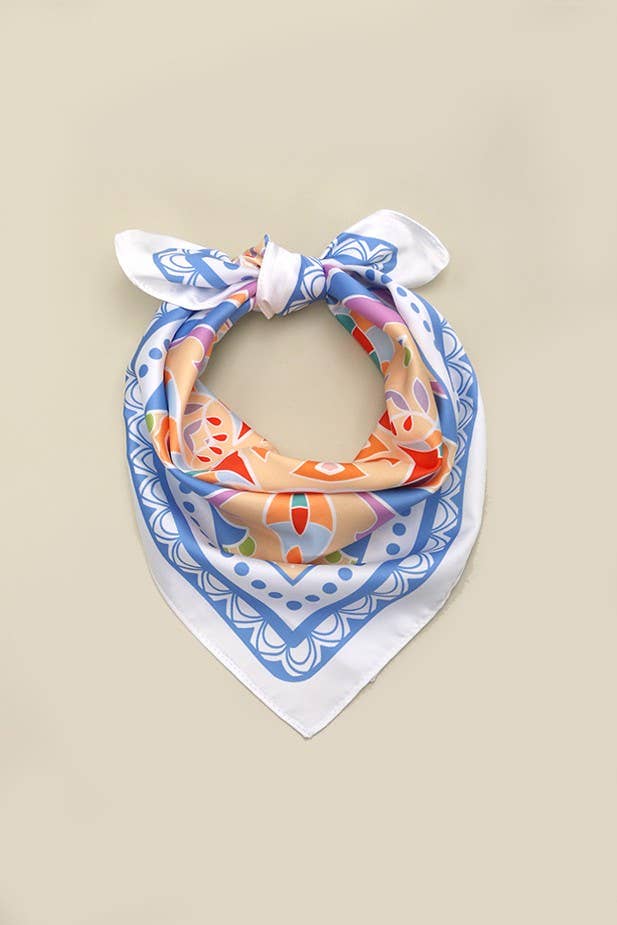 Tribal Print Bandana Scarf